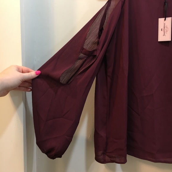 Juicy Couture Cold Shoulder Top - Picture 3 of 6